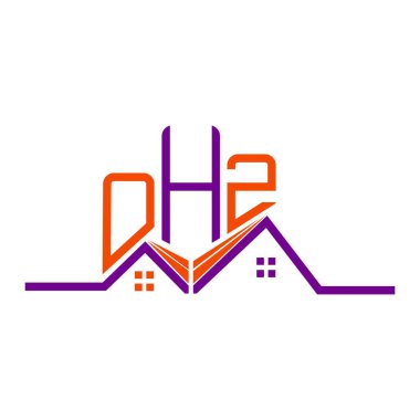 OHZ Real State logo tasarımı, OHZ basit ve modern logo. OHZ lüks alfabe tasarımı  