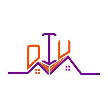 OIU Real State logo tasarımı, OIU basit ve modern logo. OIU lüks alfabe tasarımı  