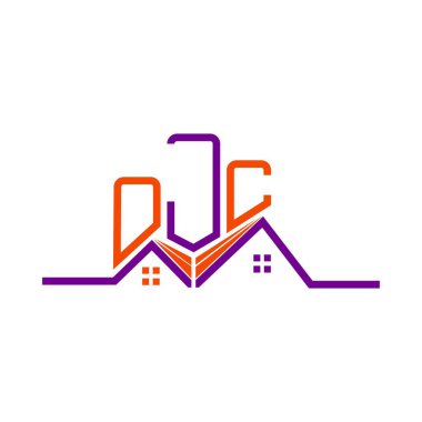 OJC Real State logo tasarımı, OJC basit ve modern logo. OJC lüks alfabe tasarımı  