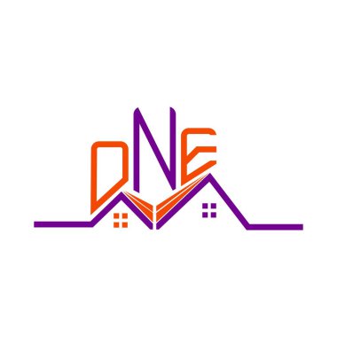 One Real State logo tasarımı, basit ve modern bir logo. Bir lüks alfabe dizaynı  