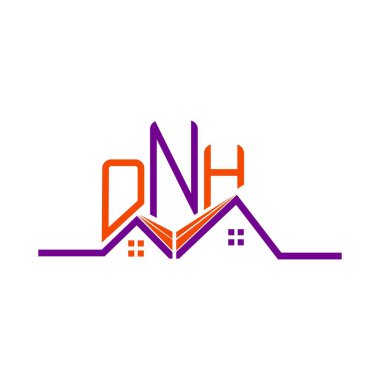 ONH emlak logosu tasarımı, ONH basit ve modern logo. ONH lüks alfabe tasarımı  
