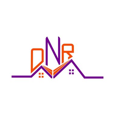 ONR emlak logosu tasarımı, ONR basit ve modern logo. ONR lüks alfabe tasarımı  