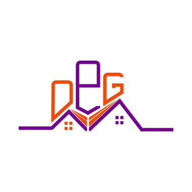 OPG Real State logo tasarımı, OPG basit ve modern logo. OPG lüks alfabe tasarımı  