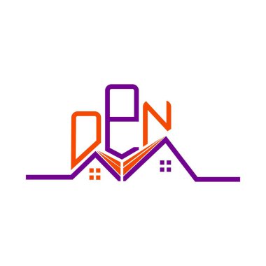 OPN Real State logo tasarımı, OPN basit ve modern logo. OPN lüks alfabe tasarımı  