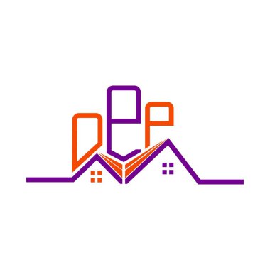OPP Real State logo tasarımı, OPP basit ve modern logo. OPP lüks alfabe tasarımı  