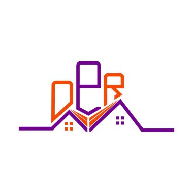 OPR Real State logo tasarımı, OPR basit ve modern logosu. OPR lüks alfabe tasarımı  