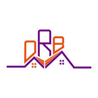 ORB Real State logo tasarımı, ORB basit ve modern logo. ORB lüks alfabe tasarımı  