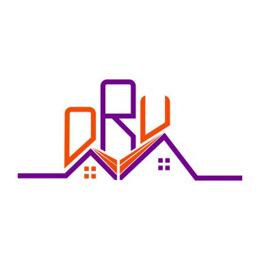 ORU Real State logo tasarımı, ORU basit ve modern logo. ORU lüks alfabe tasarımı  