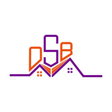 OSB Real State logo tasarımı, OSB basit ve modern logo. OSB lüks alfabe tasarımı  