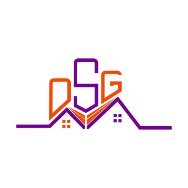 OSG Real State logo tasarımı, OSG basit ve modern logo. OSG lüks alfabe tasarımı  