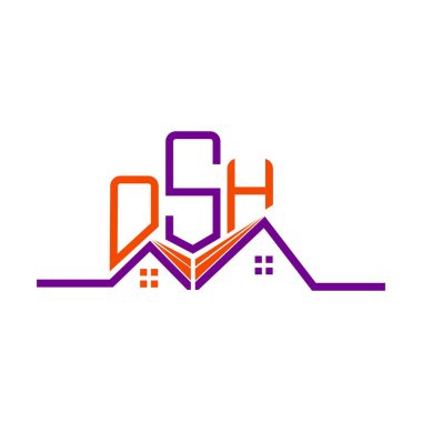 OSH Emlak Logosu Tasarımı, OSH Basit ve Modern Logo. OSH lüks alfabe tasarımı  