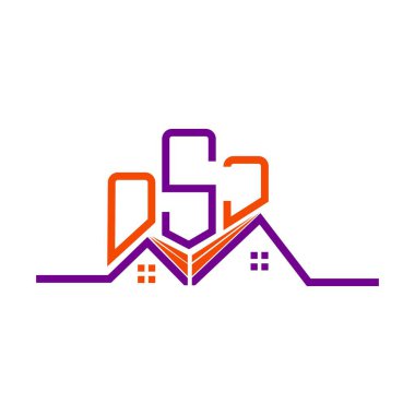 OSJ Real State logo tasarımı, OSJ basit ve modern logo. OSJ lüks alfabe tasarımı  