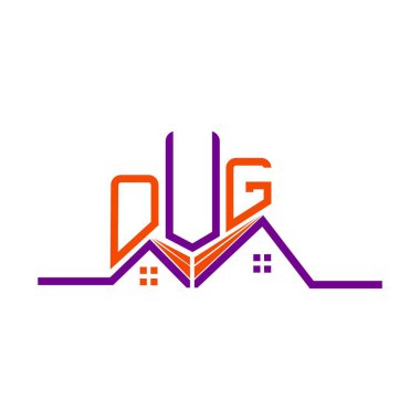 OUG emlak logosu tasarımı, OUG basit ve modern logosu. OUG lüks alfabe tasarımı  