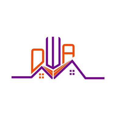 OWA Real State logo tasarımı, OWA basit ve modern logo. OWA lüks alfabe tasarımı  