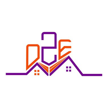 OZE Emlak Logosu Tasarımı, OZE Basit ve Modern Logo. OZE lüks alfabe tasarımı  