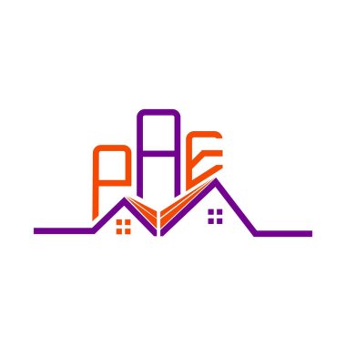 PAE emlak logosu tasarımı, PAE basit ve modern logo. PaE lüks alfabe tasarımı  