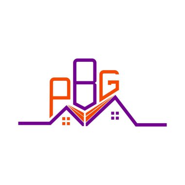 PBG Real State logo tasarımı, PBG basit ve modern logo. PBG lüks alfabe tasarımı  