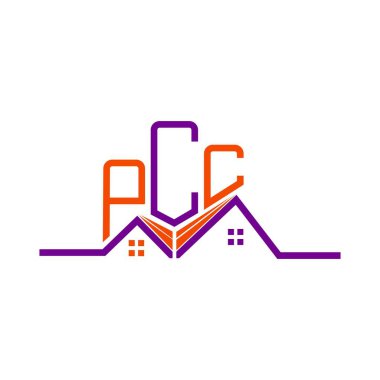 PCC Real State logo tasarımı, PCC basit ve modern logo. PCC lüks alfabe tasarımı  