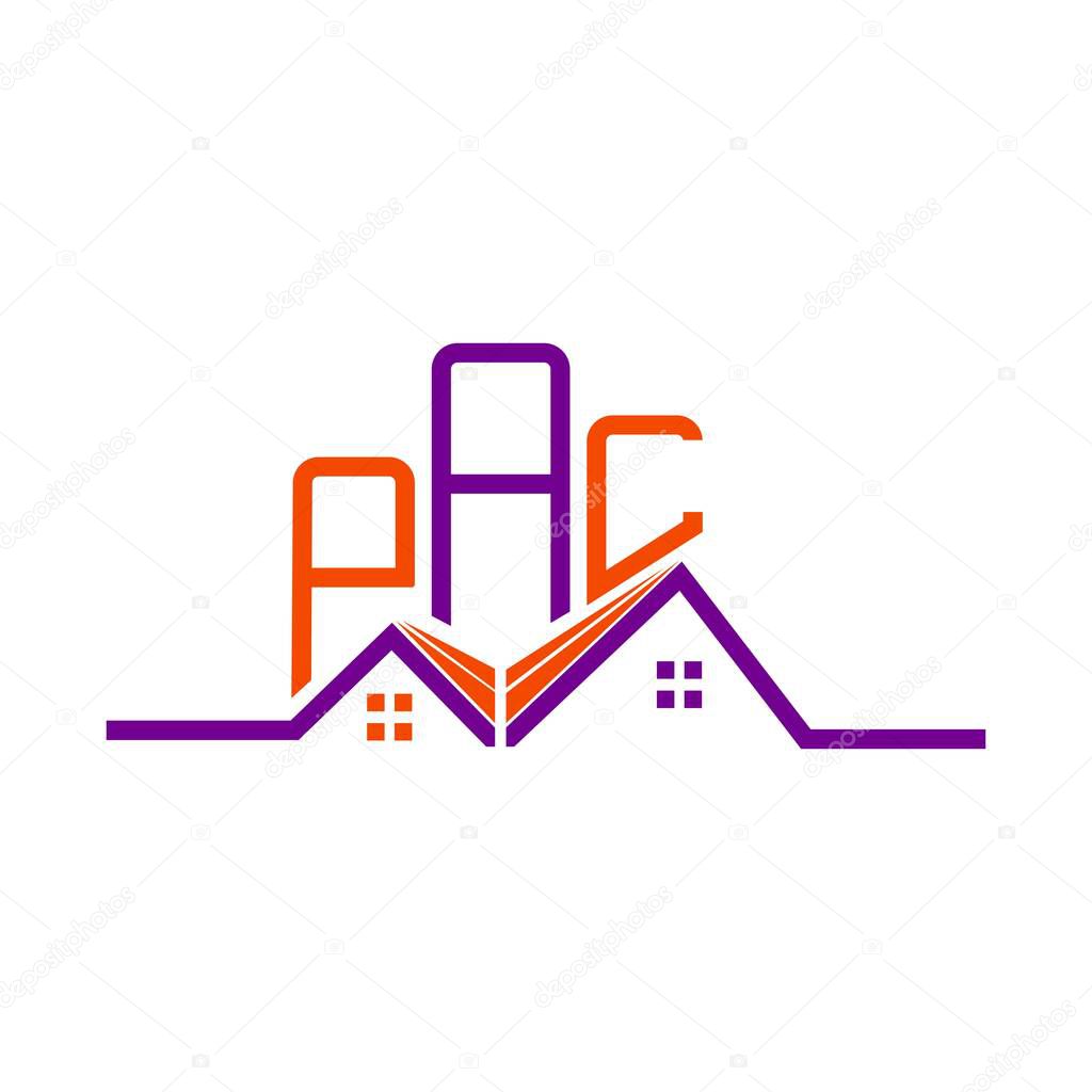 PAL Real State logo design, PAL simple and modern logo. PAL luxurious alphabet design