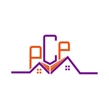 PCP Real State logo tasarımı, PCP basit ve modern logo. PCP lüks alfabe tasarımı  