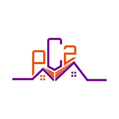 PCZ Real State logo tasarımı, PCZ basit ve modern logo. PCZ lüks alfabe tasarımı  