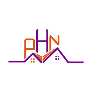 PHN Real State logo tasarımı, PHN basit ve modern logo. PHN lüks alfabe tasarımı  