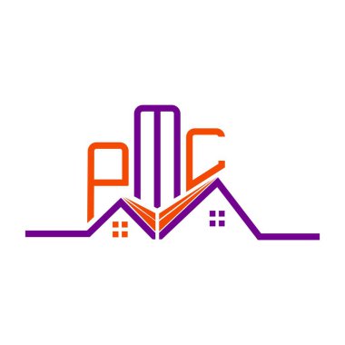 PML Real State logo tasarımı, PML basit ve modern logo. PML lüks alfabe tasarımı  