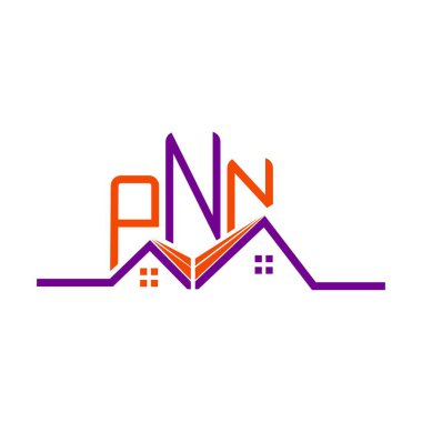 PNN Real State logo tasarımı, PNN basit ve modern logo. PNN lüks alfabe tasarımı  