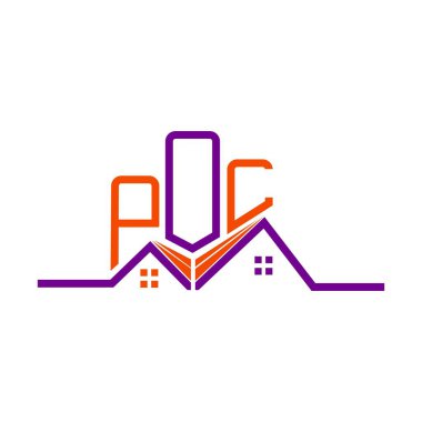 POL Emlak Logosu Tasarımı, POL Basit ve Modern Logo. POL lüks alfabe tasarımı  