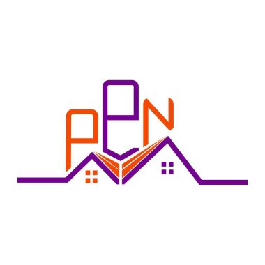 PPN Real State logo tasarımı, PPN basit ve modern logo. PPN lüks alfabe tasarımı  