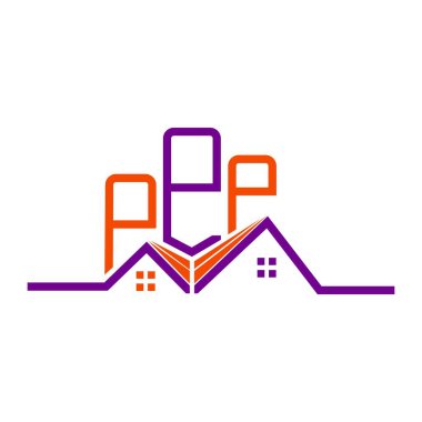 PPP Real State logo tasarımı, PPP basit ve modern logo. PPP lüks alfabe tasarımı  