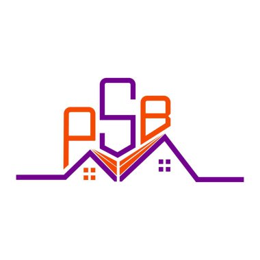 PSB Real State logo tasarımı, PSB basit ve modern logo. PSB lüks alfabe tasarımı  