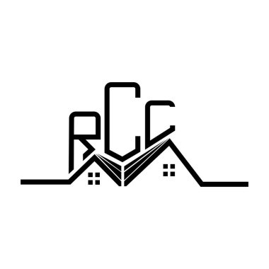 RCL Real State logo tasarımı, RCL basit ve modern logo. RCL lüks alfabe tasarımı  