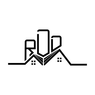 RDD Real State logo tasarımı, RDD basit ve modern logo. RDD lüks alfabe tasarımı  
