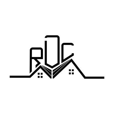 RDL Real State logo tasarımı, RDL basit ve modern logo. RDL lüks alfabe tasarımı  