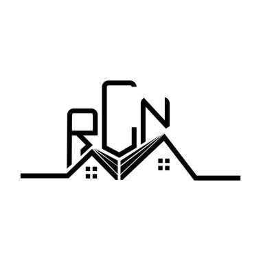 RLN Real State logo tasarımı, RLN basit ve modern logo. RLN lüks alfabe tasarımı  
