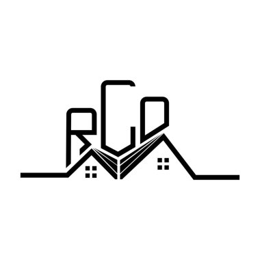 RLO Real State logo tasarımı, RLO basit ve modern logo. RLO lüks alfabe tasarımı  