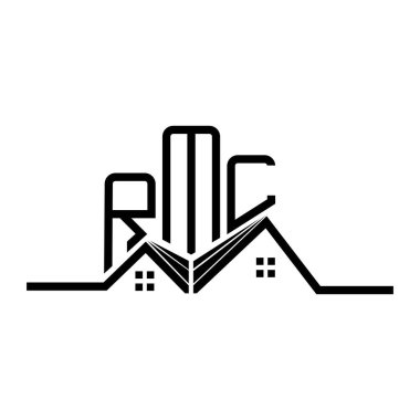 RML Real State logo tasarımı, RML basit ve modern logo. RML lüks alfabe tasarımı  
