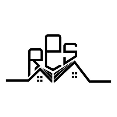 RPS Real State logo tasarımı, RPS basit ve modern logo. RPS lüks alfabe tasarımı  