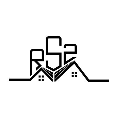 RSZ Real State logo tasarımı, RSZ basit ve modern logo. RSZ lüks alfabe tasarımı  