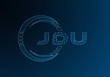 JDP low poly letter logo vector design. JDP lower poly logo design. Low poly logo.