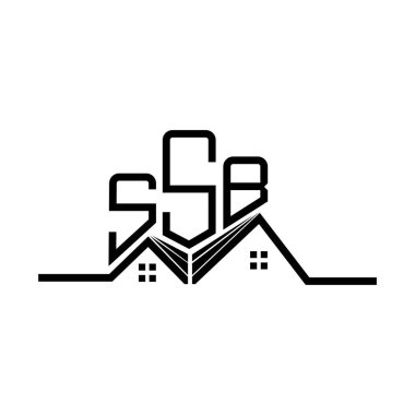 SSB Real State logo design, SSB simple and modern logo. SSB luxurious alphabet design  