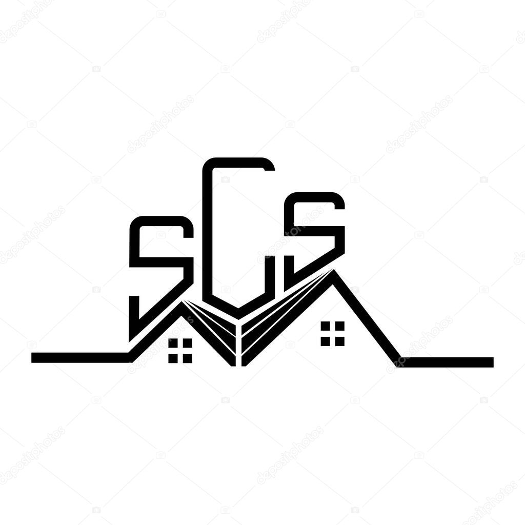 SLS Real State logo design, SLS simple and modern logo. SLS luxurious alphabet design