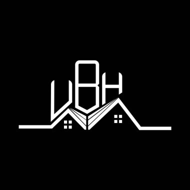 UBH Emlak Logosu Tasarımı, UBH basit ve modern logosu. UBH lüks alfabe tasarımı  