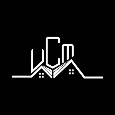 UCM Emlak Logosu Tasarımı, UCM Basit ve Modern Logo. UCM lüks alfabe tasarımı  