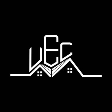 UEL Emlak Logosu Tasarımı, UEL Basit ve Modern Logo. UEL lüks alfabe tasarımı  