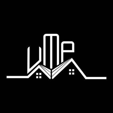 UMP Emlak Logosu Tasarımı, UMP Basit ve Modern Logo. UMP lüks alfabe tasarımı  