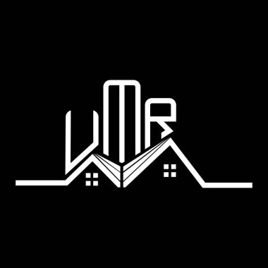 UMR Real State logo tasarımı, UMR basit ve modern logo. UMR lüks alfabe tasarımı  