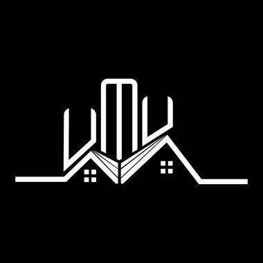 UMU Real State logo tasarımı, UMU basit ve modern logo. UMU lüks alfabe tasarımı  
