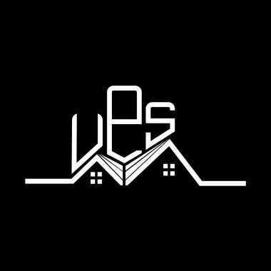 UPS Real State logo tasarımı, basit ve modern UPS logosu. UPS lüks alfabe tasarımı  